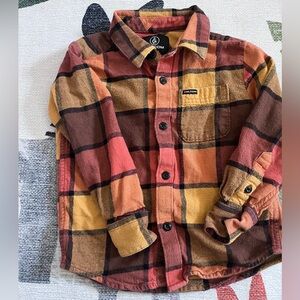 Volcom Little Boy Flannel